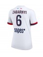 Paris Saint-Germain Illia Zabarnyi #6 Replika Borta Kläder Dam 2025-26 Kortärmad